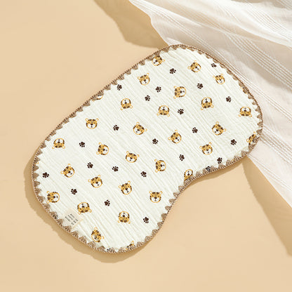 Organic Cotton Baby Bibs 3-Pack - 10"x15" Drool Bibs with Absorbent Layer