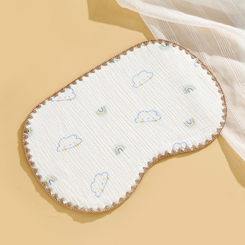 Organic Cotton Baby Bibs 3-Pack - 10"x15" Drool Bibs with Absorbent Layer