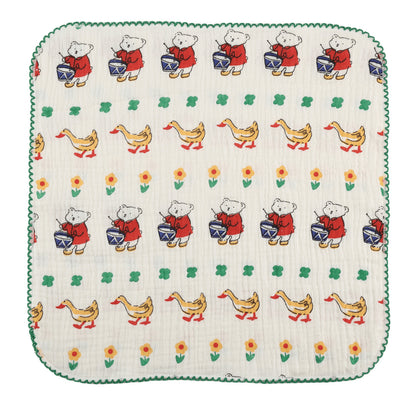 5-Pack Baby Washcloths - Multipurpose Burp & Face Towels