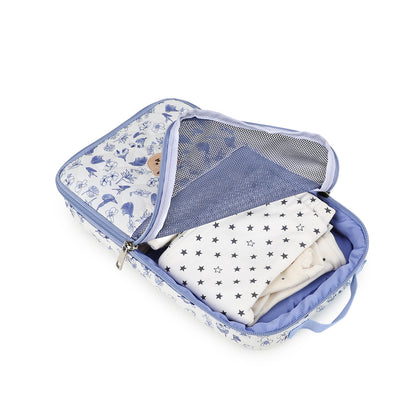Wet Dry Bag for Diaper Bag – Waterproof Laundry Pouch for Baby Clothes, Portable Storage Organizer with Cute Bear Print
