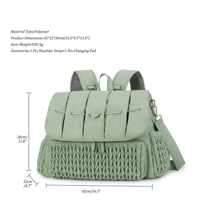 Fashionable  Backpack Baby Diaper Bag