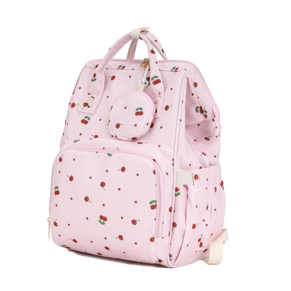 Convertible Diaper Bag Backpack for Moms, Large Capacity Waterproof Baby Travel Tote with 15 Pockets