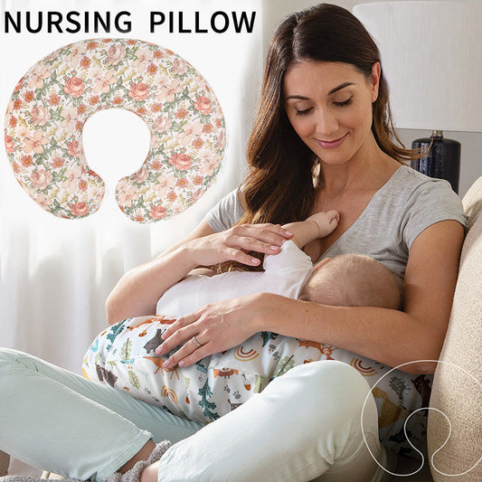 Nursing Pillow Original Support, Ergonomic Nursing Essentials for Bottle and Breastfeeding, Removable, Machine Washable