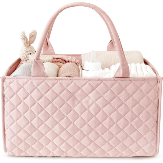 Premium Diaper Bag Tote - Multifunctional Mommy Bag with Modular Organizers