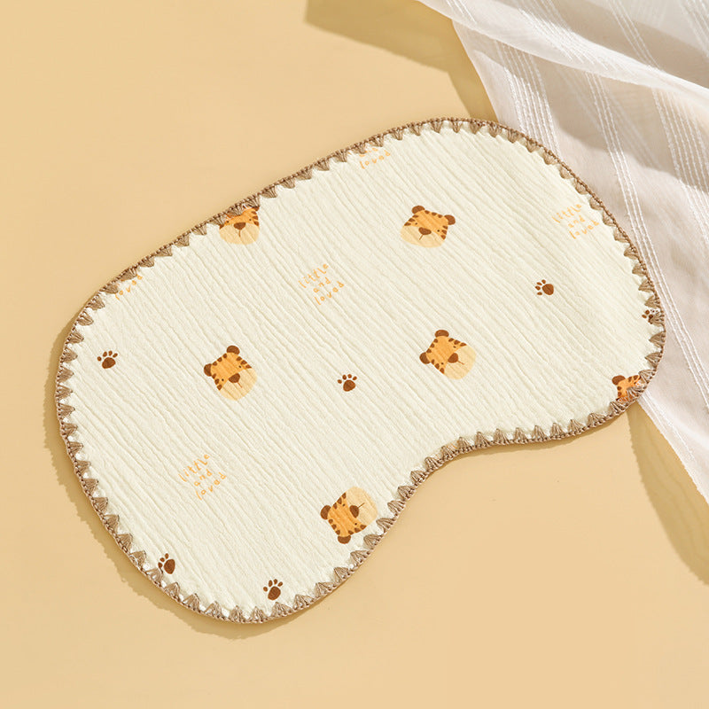 Organic Cotton Baby Bibs 3-Pack - 10"x15" Drool Bibs with Absorbent Layer