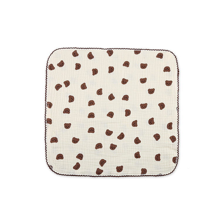 5-Pack Baby Washcloths - Multipurpose Burp & Face Towels