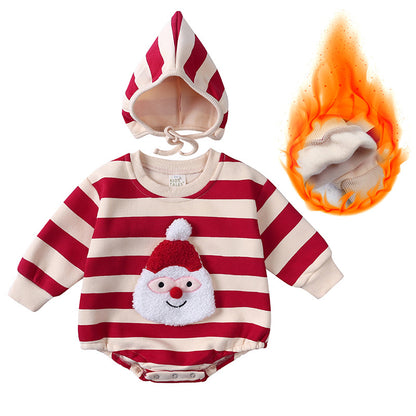 Christmas Baby Romper - Cotton Bodysuit for Newborns