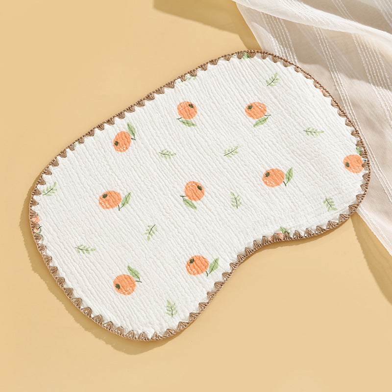 Organic Cotton Baby Bibs 3-Pack - 10"x15" Drool Bibs with Absorbent Layer