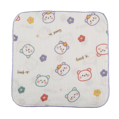 5-Pack Baby Washcloths - Multipurpose Burp & Face Towels
