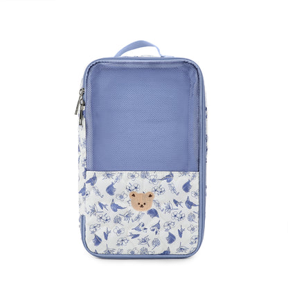 Wet Dry Bag for Diaper Bag – Waterproof Laundry Pouch for Baby Clothes, Portable Storage Organizer with Cute Bear Print