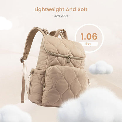 Trendy Lightweight Diaper Bag Backpack – with Changing Pad, Insulated Pockets & Pacifier Case