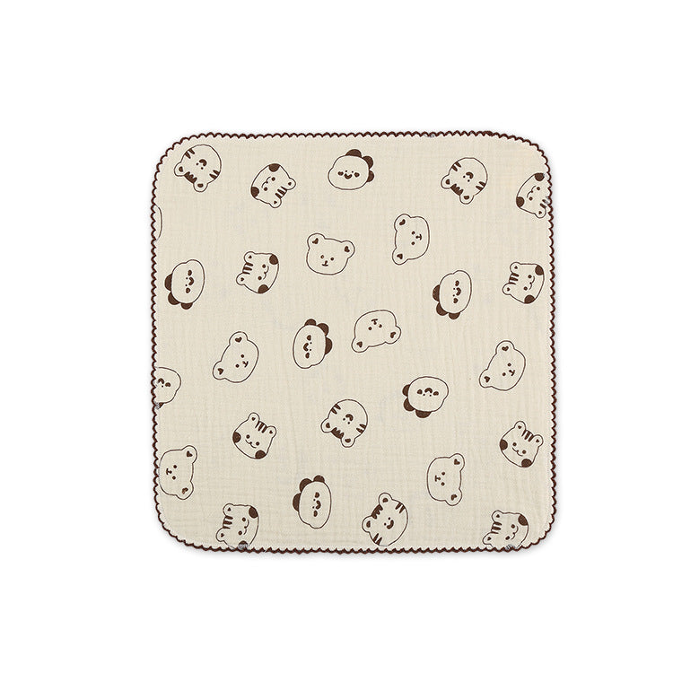5-Pack Baby Washcloths - Multipurpose Burp & Face Towels