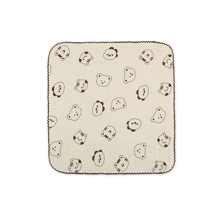 5-Pack Baby Washcloths - Multipurpose Burp & Face Towels