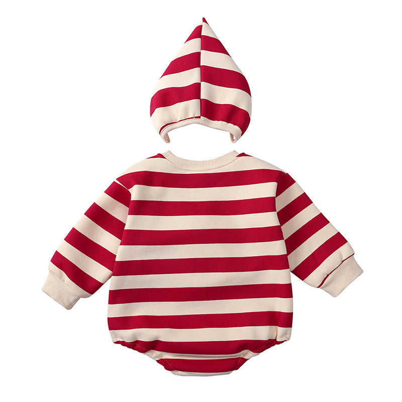 Christmas Baby Romper - Cotton Bodysuit for Newborns