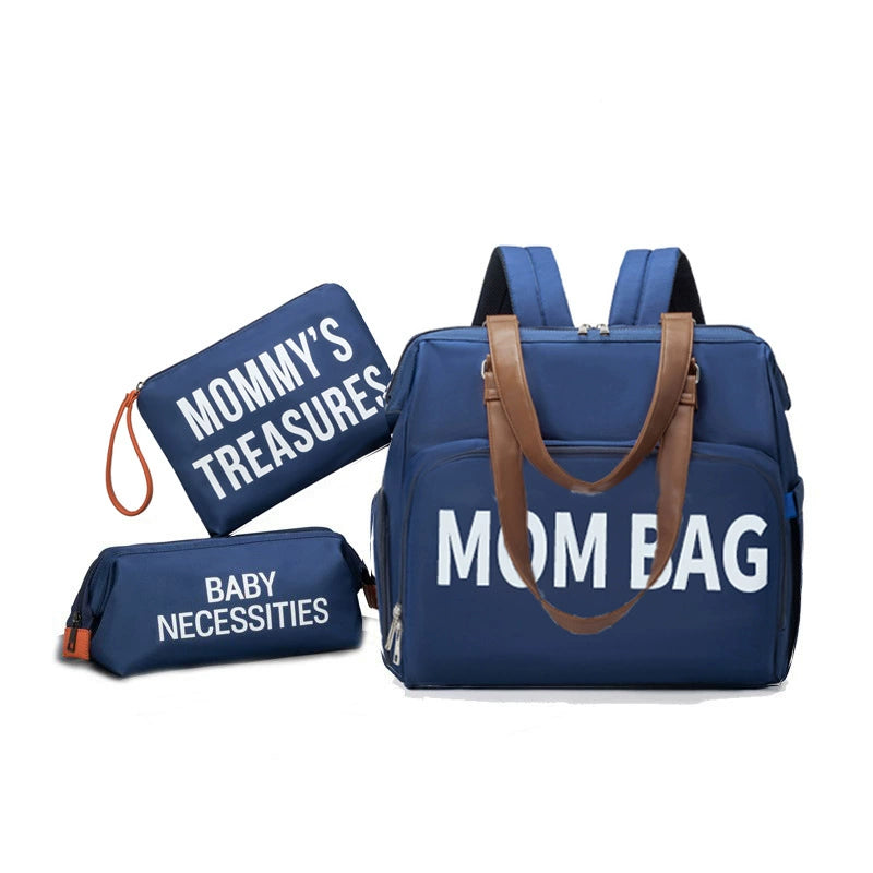 Diaper Bag Backpack Baby Bag, 4 in 1 Diaper Bag Tote, Mom Bag for Hospital with 14 Pockets, Diaper Tote Bag for Labor & Delivery, Large Waterproof Baby Travel Bag with 3 Insulated Pockets