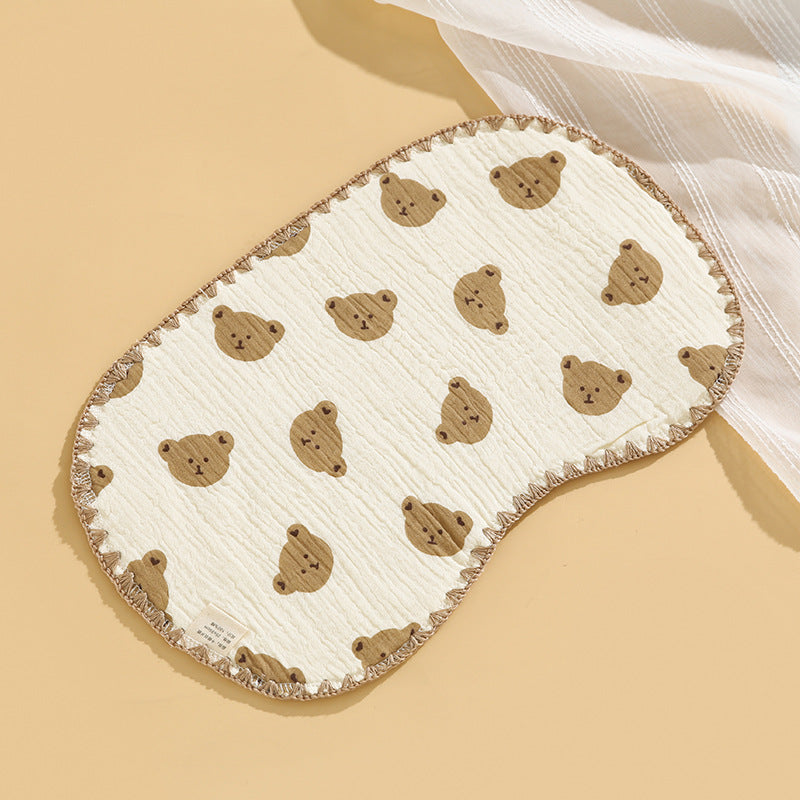 Organic Cotton Baby Bibs 3-Pack - 10"x15" Drool Bibs with Absorbent Layer