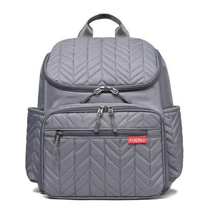 Large Diaper Bag Backpack for Mom Dad, 15-Pocket Unisex Baby Travel Bag with Changing Pad & Stroller Straps, Machine Washable, Army Green