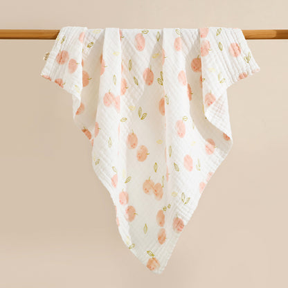 100% Cotton Newborn Bath Towel, Multifunctional Blanket