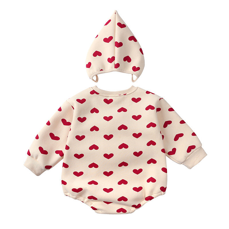 Christmas Baby Romper - Cotton Bodysuit for Newborns