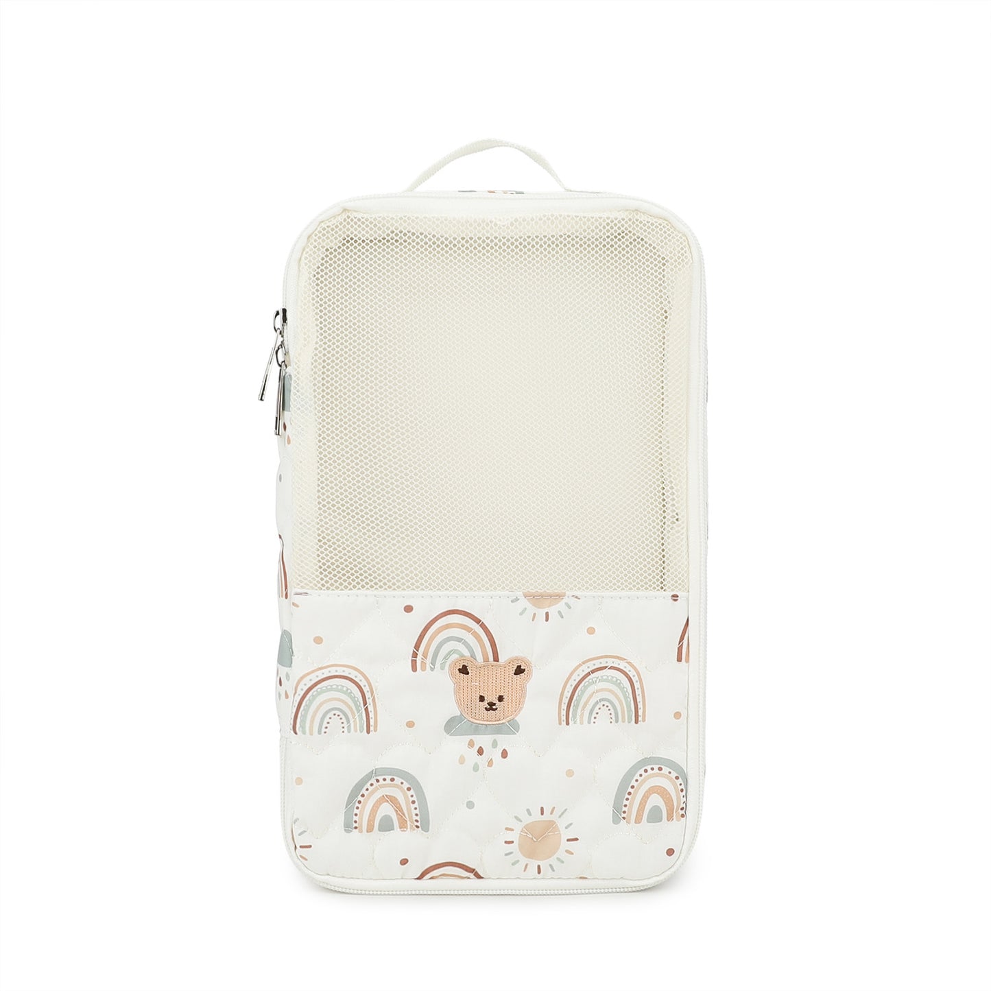 Wet Dry Bag for Diaper Bag – Waterproof Laundry Pouch for Baby Clothes, Portable Storage Organizer with Cute Bear Print