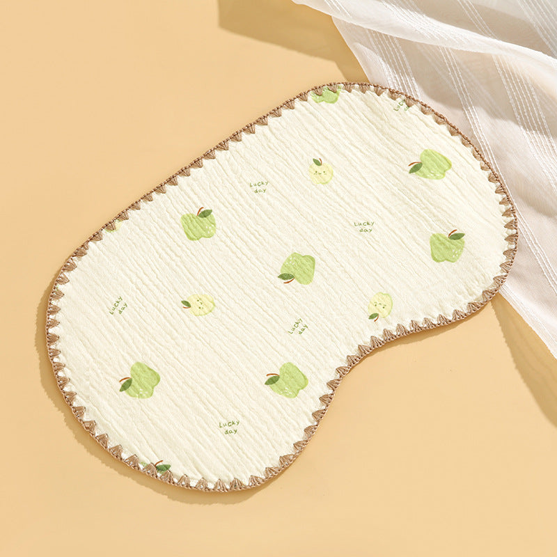 Organic Cotton Baby Bibs 3-Pack - 10"x15" Drool Bibs with Absorbent Layer