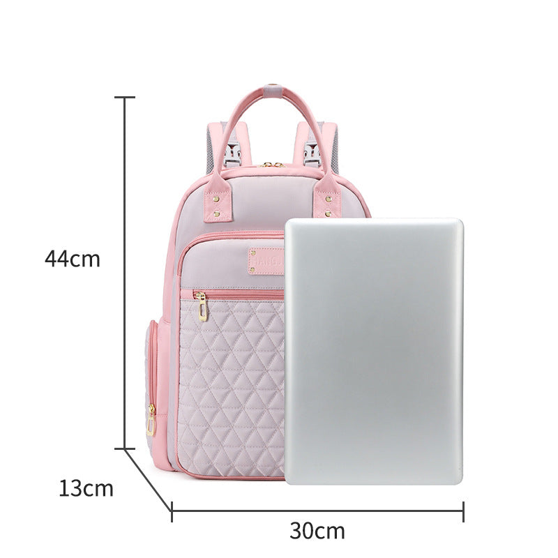 Large Capacity Waterproof Travel Backpack for Newborn, with Stroller Buckle