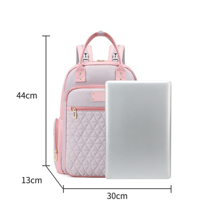 Large Capacity Diaper Backpack – Waterproof Multi-Pocket Baby Bag for Newborn Essentials