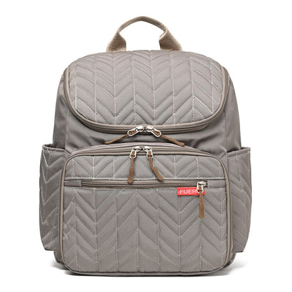 Large Diaper Bag Backpack for Mom Dad, 15-Pocket Unisex Baby Travel Bag with Changing Pad & Stroller Straps, Machine Washable, Army Green
