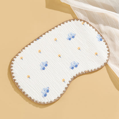 Organic Cotton Baby Bibs 3-Pack - 10"x15" Drool Bibs with Absorbent Layer