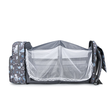 Diaper Bag Backpack with Changing Station, Large Capacity, Waterproof Diaper Backpack
