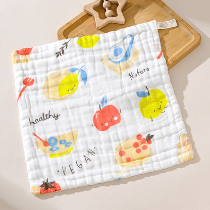5PCS Baby Face Towels for Newborn with Sensitive Skin