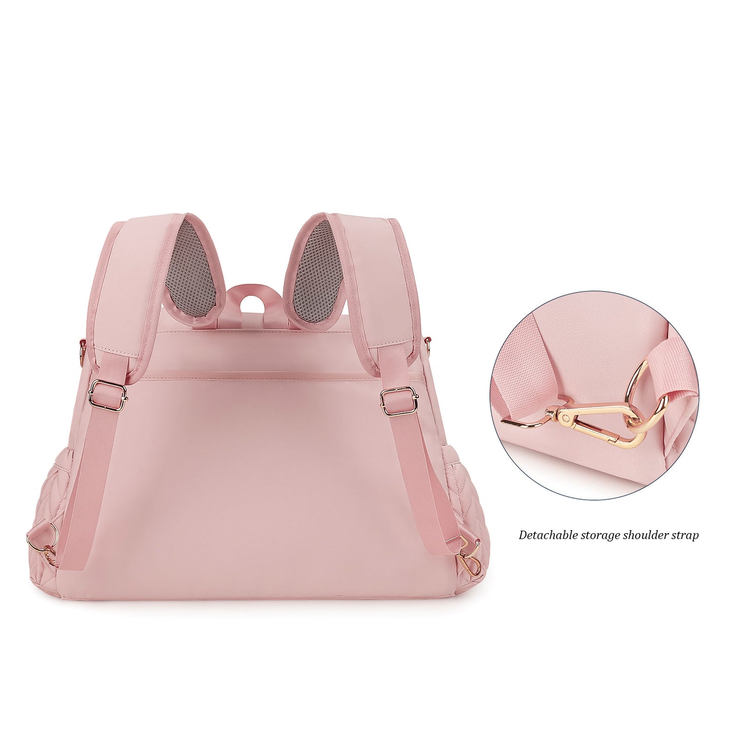 Diaper Bag Backpack Messenger Bag Travel Backpack Maternity Bags Stylish Baby Bag with Changing Pad for Mom