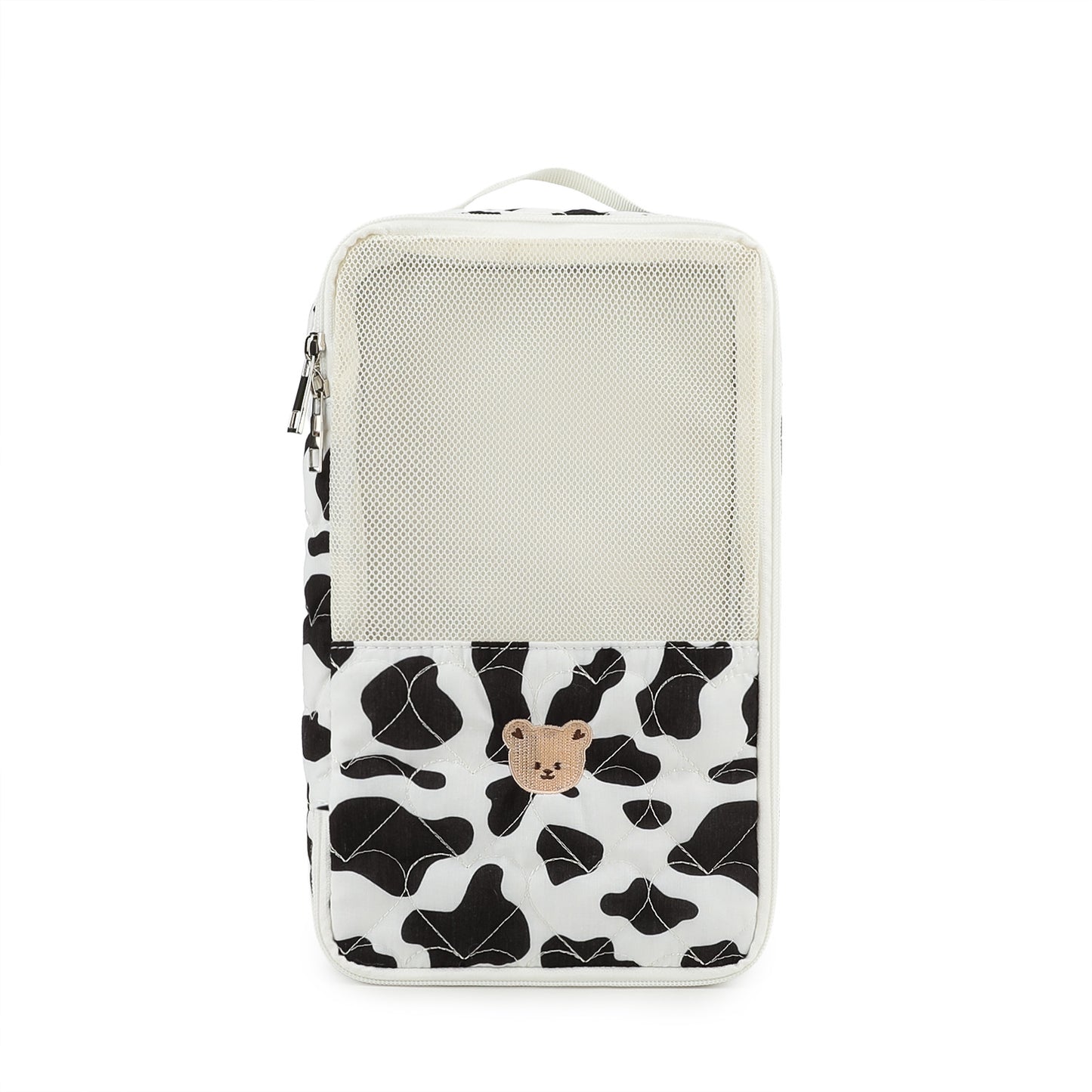 Wet Dry Bag for Diaper Bag – Waterproof Laundry Pouch for Baby Clothes, Portable Storage Organizer with Cute Bear Print