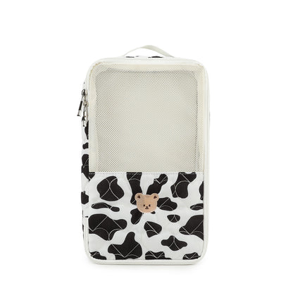 Wet Dry Bag for Diaper Bag – Waterproof Laundry Pouch for Baby Clothes, Portable Storage Organizer with Cute Bear Print