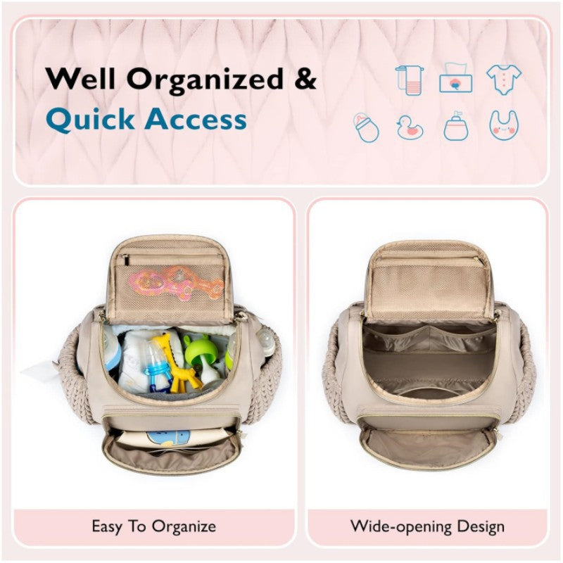 Stylish Diaper Backpack，Travel Mini Maternity Bags