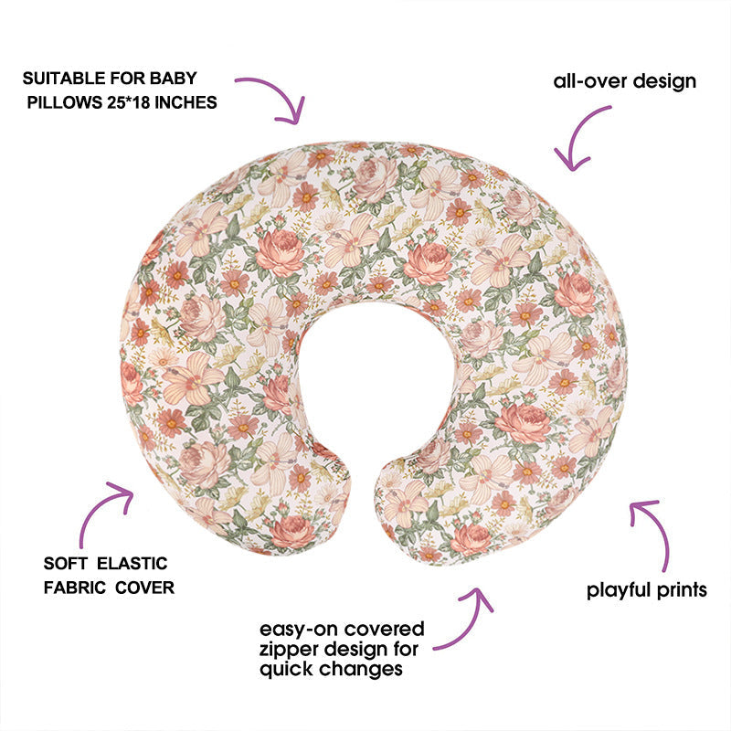 Nursing Pillow Original Support, Ergonomic Nursing Essentials for Bottle and Breastfeeding, Removable, Machine Washable