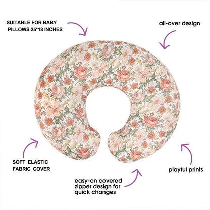 Nursing Pillow Original Support, Ergonomic Nursing Essentials for Bottle and Breastfeeding, Removable, Machine Washable