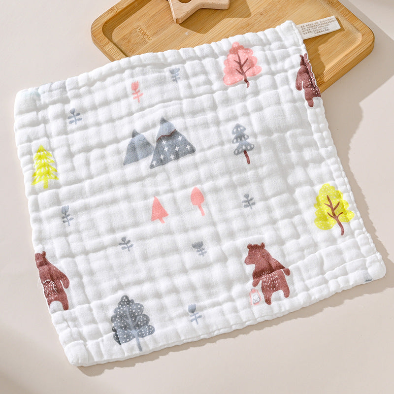 5PCS Baby Face Towels for Newborn with Sensitive Skin