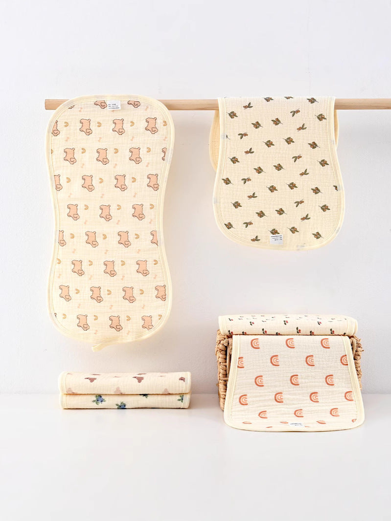 3 PCS Burping Cloth  Gauze Anti-Spit-Up Nursing Shoulder Pad