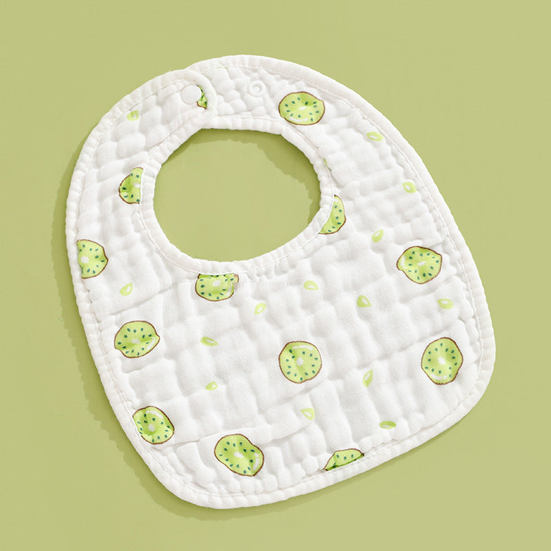 5 PCS U-Shaped Baby Bibs Drool Towels