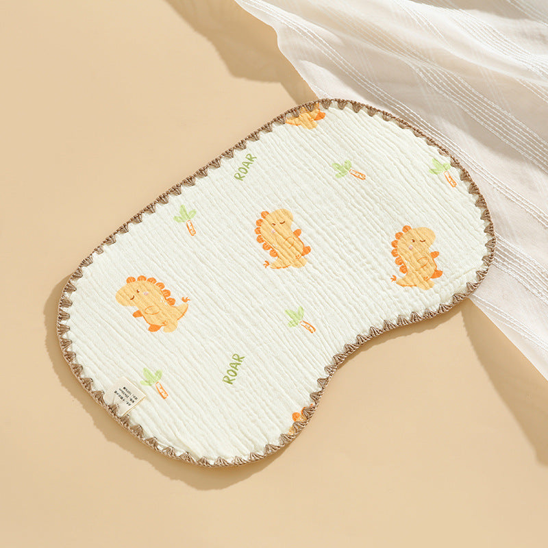 Organic Cotton Baby Bibs 3-Pack - 10"x15" Drool Bibs with Absorbent Layer