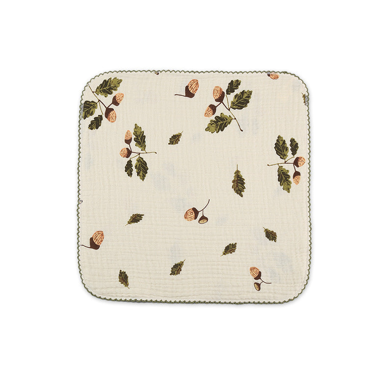 5-Pack Baby Washcloths - Multipurpose Burp & Face Towels