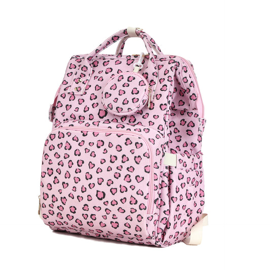 Corduroy Diaper Bag Backpack for Baby Girls Boys, Women Large Nappy Bags for Mom