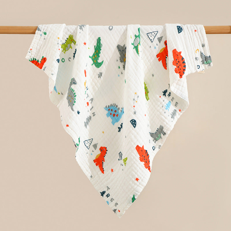 100% Cotton Newborn Bath Towel, Multifunctional Blanket