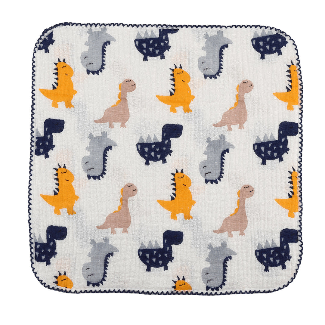 5-Pack Baby Washcloths - Multipurpose Burp & Face Towels