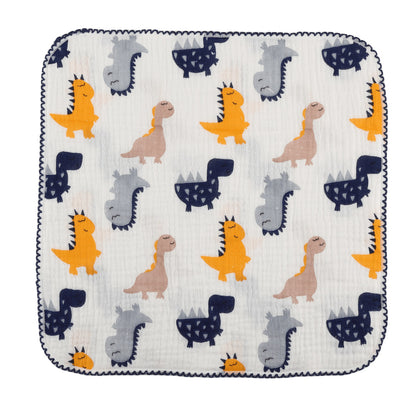 5-Pack Baby Washcloths - Multipurpose Burp & Face Towels