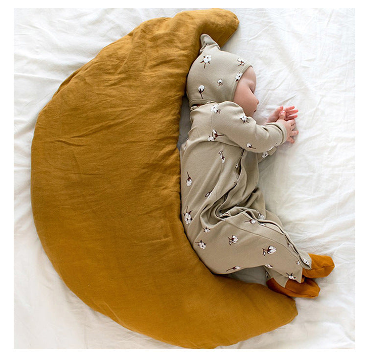 Baby Cotton Footed Romper - Long Sleeve Bodysuit with Built-in Feet