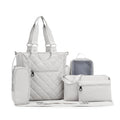 7-in-1 Waterproof Diaper Bag Backpack with Insulated Bottle Pouch & Changing Station – Multifunctional Baby Bag for Stroller, Travel, Maternity
