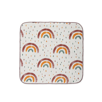 5-Pack Baby Washcloths - Multipurpose Burp & Face Towels
