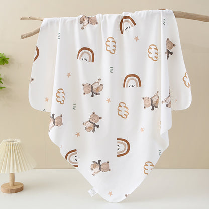 3-Pack Baby Muslin Swaddle Blankets - Ultra Soft Cotton Receiving Blankets